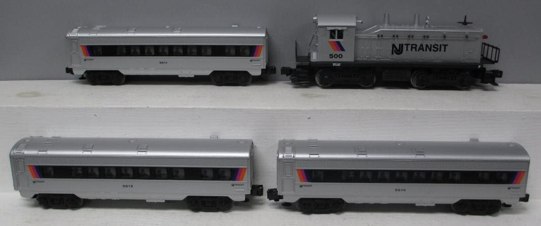 Lionel 6-11828 O NJ Transit Diesel Passenger Car Set MT/Box