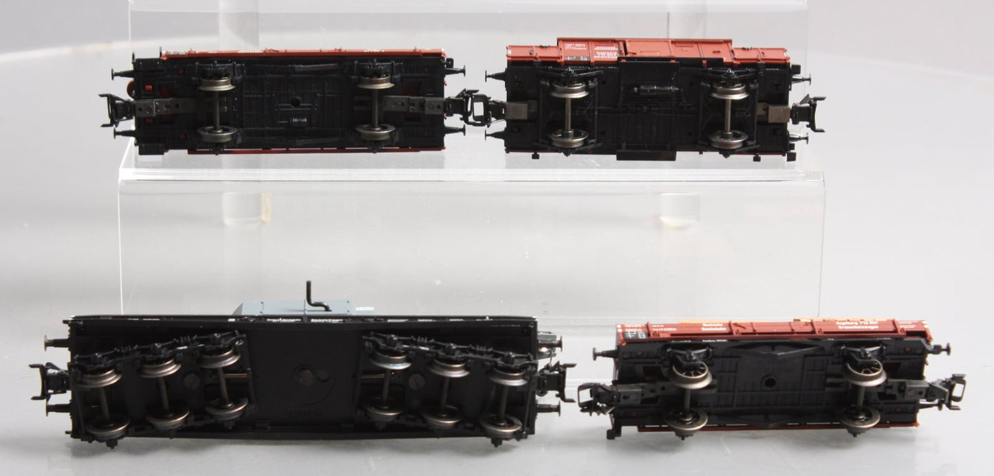 Marklin 47893 HO Scale DB Track Laying Train Car Set LN/Box
