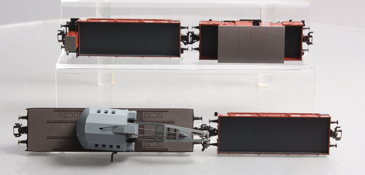 Marklin 47893 HO Scale DB Track Laying Train Car Set LN/Box