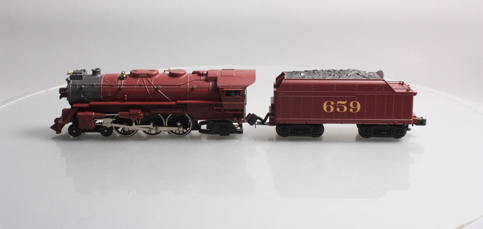 Lionel 6-38657 O Alton Limited 4-6-2 Steam Locomotive & Tender w/RailSounds #659