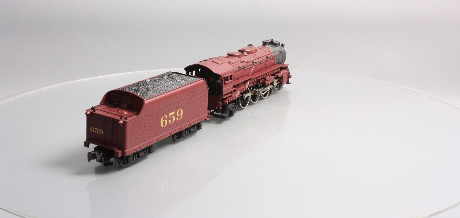 Lionel 6-38657 O Alton Limited 4-6-2 Steam Locomotive & Tender w/RailSounds #659