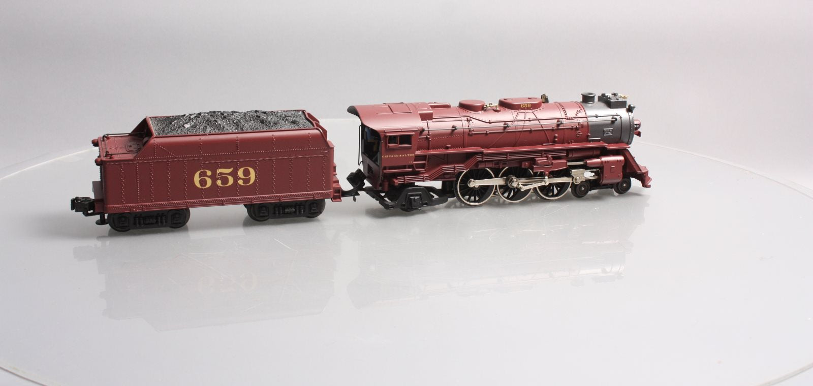 Lionel 6-38657 O Alton Limited 4-6-2 Steam Locomotive & Tender w/RailSounds #659