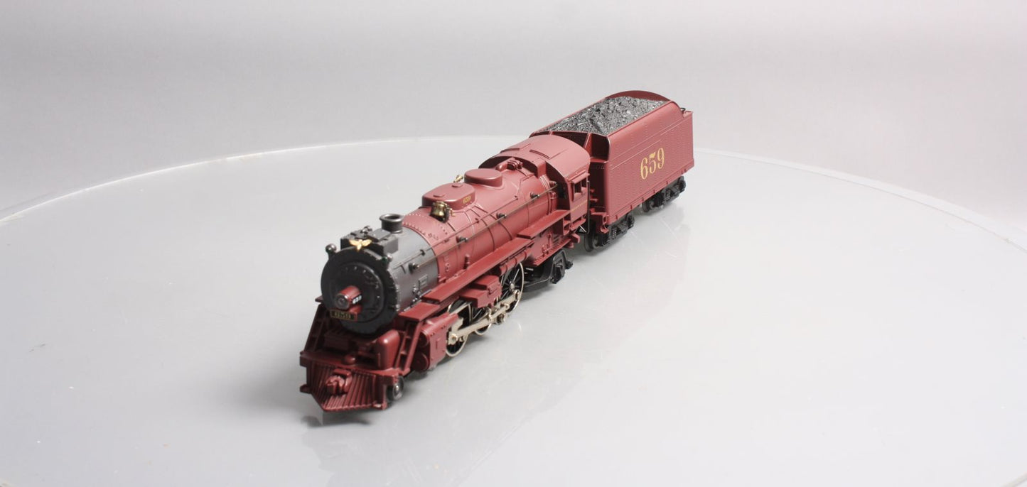 Lionel 6-38657 O Alton Limited 4-6-2 Steam Locomotive & Tender w/RailSounds #659