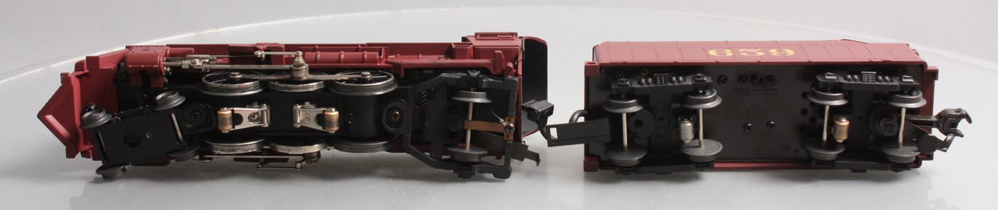 Lionel 6-38657 O Alton Limited 4-6-2 Steam Locomotive & Tender w/RailSounds #659