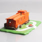 MTH 30-90013 Orange Yard Work Office with Operating Fire LN/Box