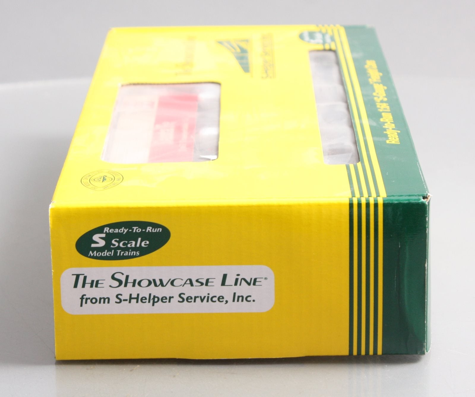 S-Helper 01807 S Scale Santa Fe Flatcar W/ Trailer #92750 EX/Box