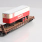 S-Helper 01808 S Scale Santa Fe Flatcar W/ Trailer #92762 EX/Box
