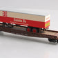 S-Helper 01808 S Scale Santa Fe Flatcar W/ Trailer #92762 LN/Box