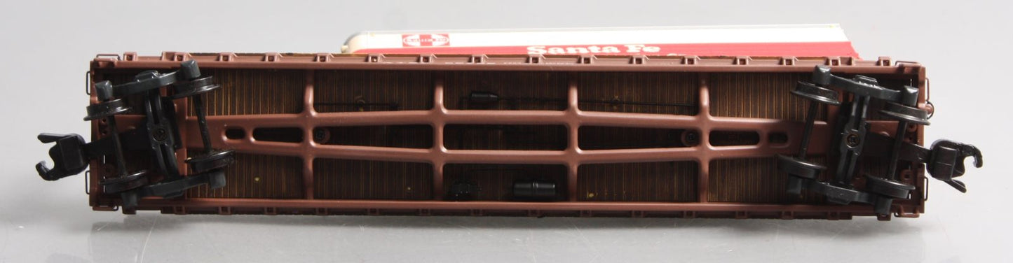 S-Helper 01808 S Scale Santa Fe Flatcar W/ Trailer #92762 LN/Box