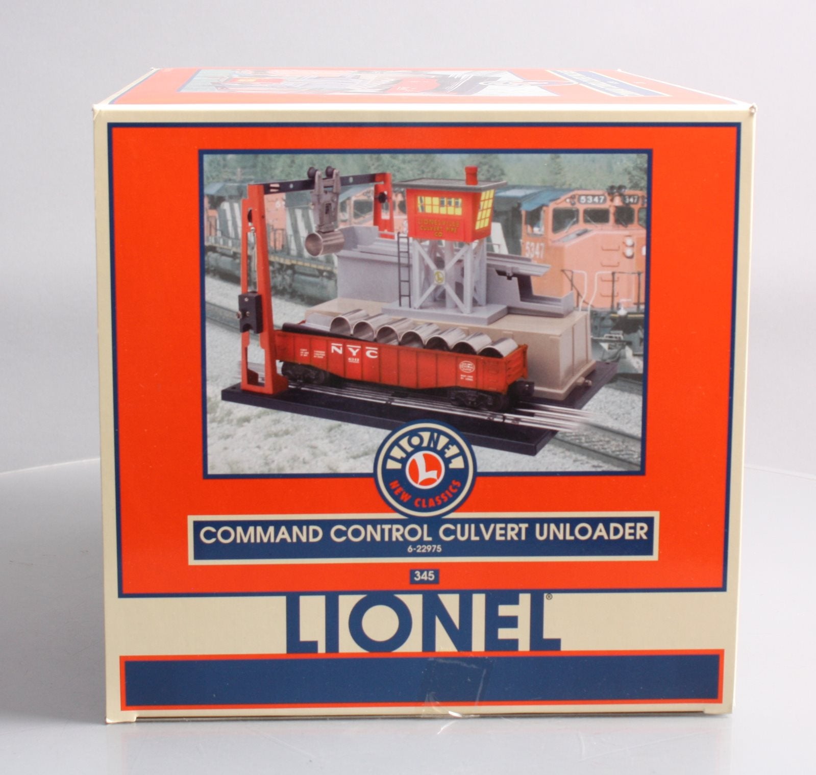 Lionel 6-22975 O Scale Culvert Unloader (Command Control) EX/Box