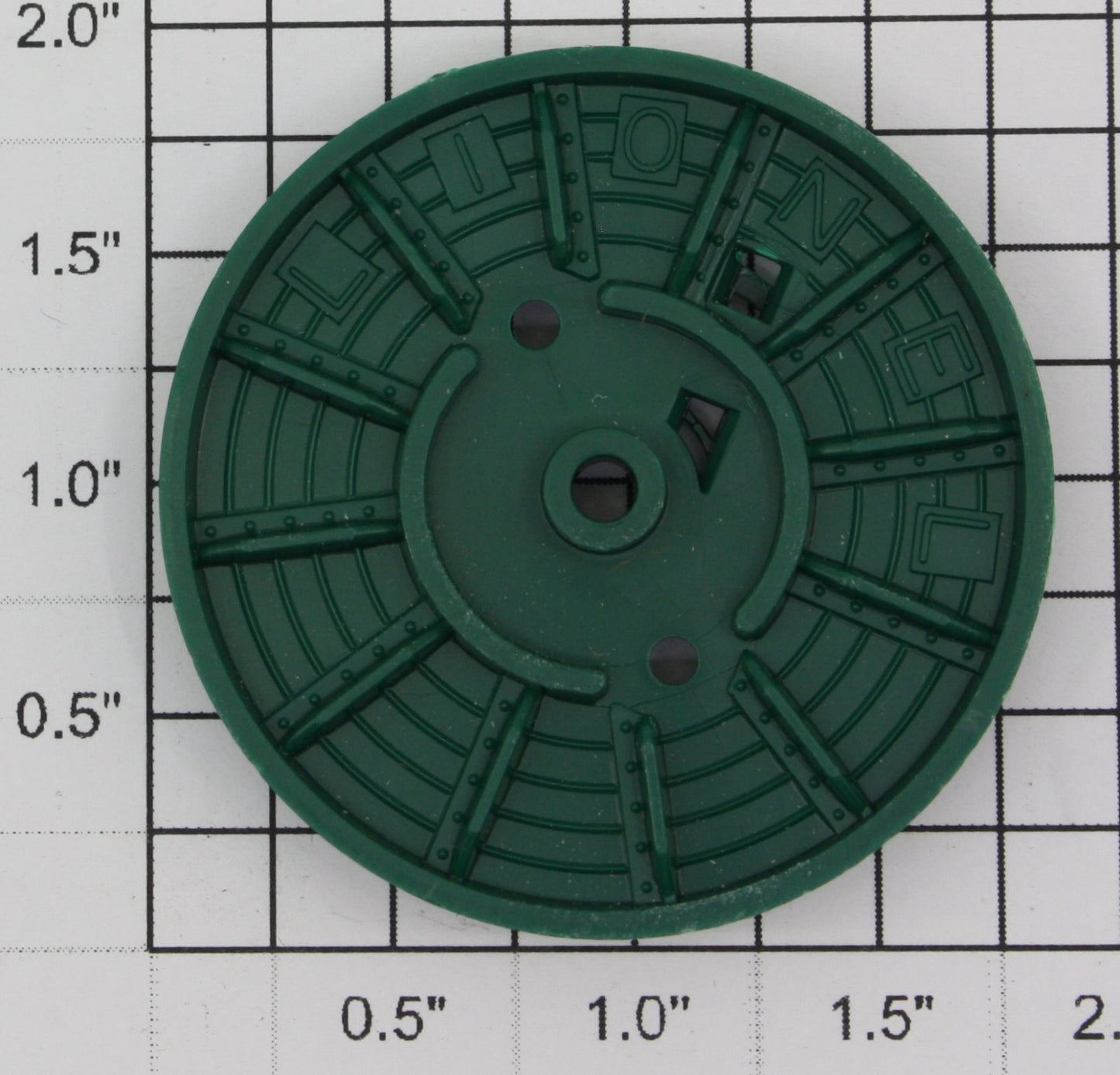 Lionel 16615-15 Green Plastic Half Spool