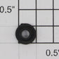 Lionel 773-62 Black Plastic Insulation Bushing