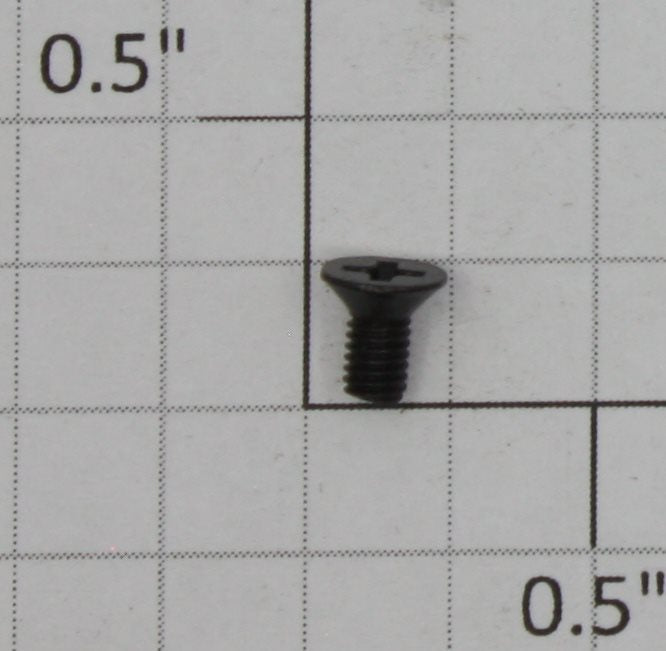 Lionel 6204549082 3x6.0x.5 mm Black Phillips Flat Head Machine Screw