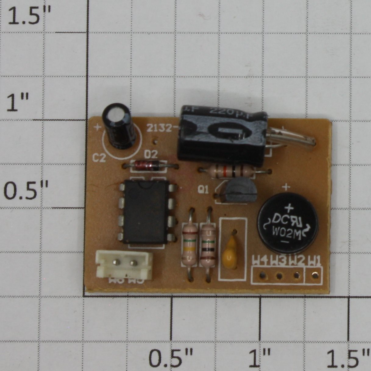 Lionel 6104243088 Flasher PCB Circuit Board with 2 Pin Connector