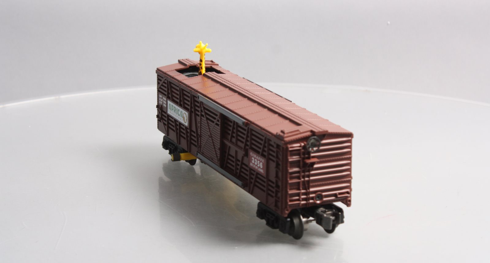 Lionel 6-19846 O Gauge Command Controlled Animated Giraffe Car LN/Box