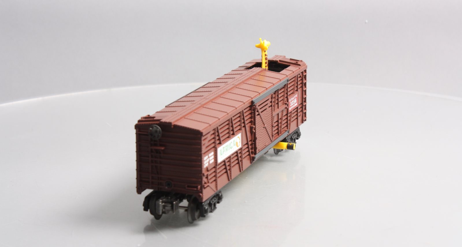 Lionel 6-19846 O Gauge Command Controlled Animated Giraffe Car LN/Box