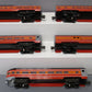Williams 2612 O Gauge Southern Pacific Daylight Aluminum Passenger (Set of 5) LN/Box