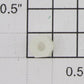 Lionel 455-20A White Plastic Hex Speed Nut