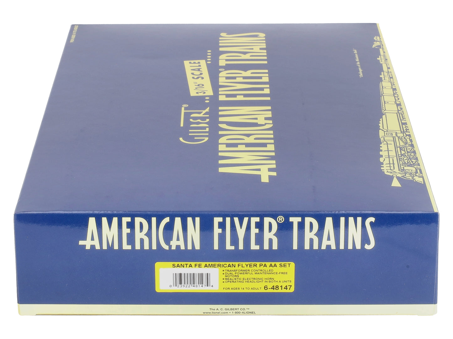 American Flyer 6-48147 S Scale Santa Fe PA A-A Diesel Locomotive Set MT/Box