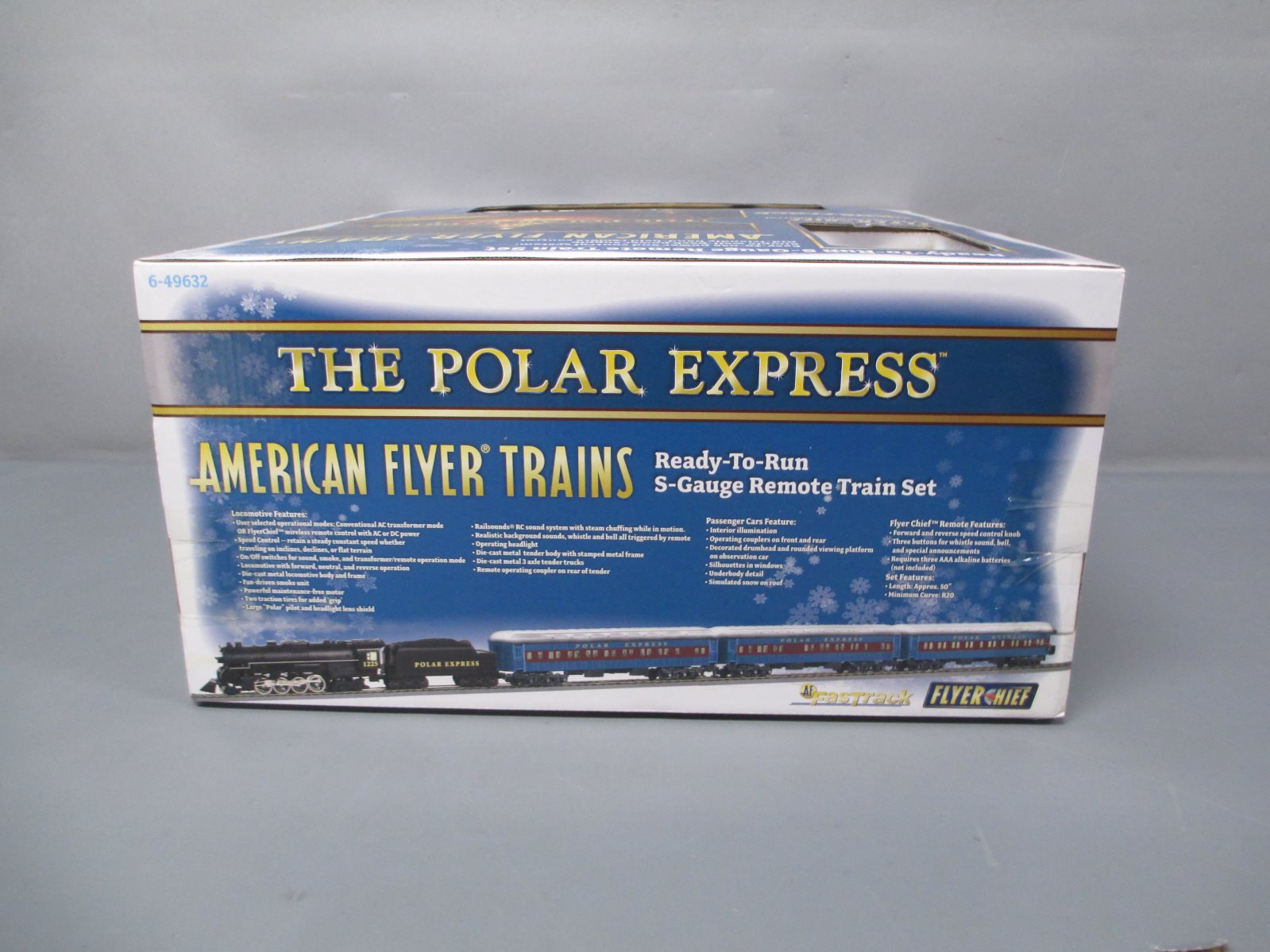 American Flyer 6-49632  S Gauge The Polar Express Train Set w LionChief Plus NIB
