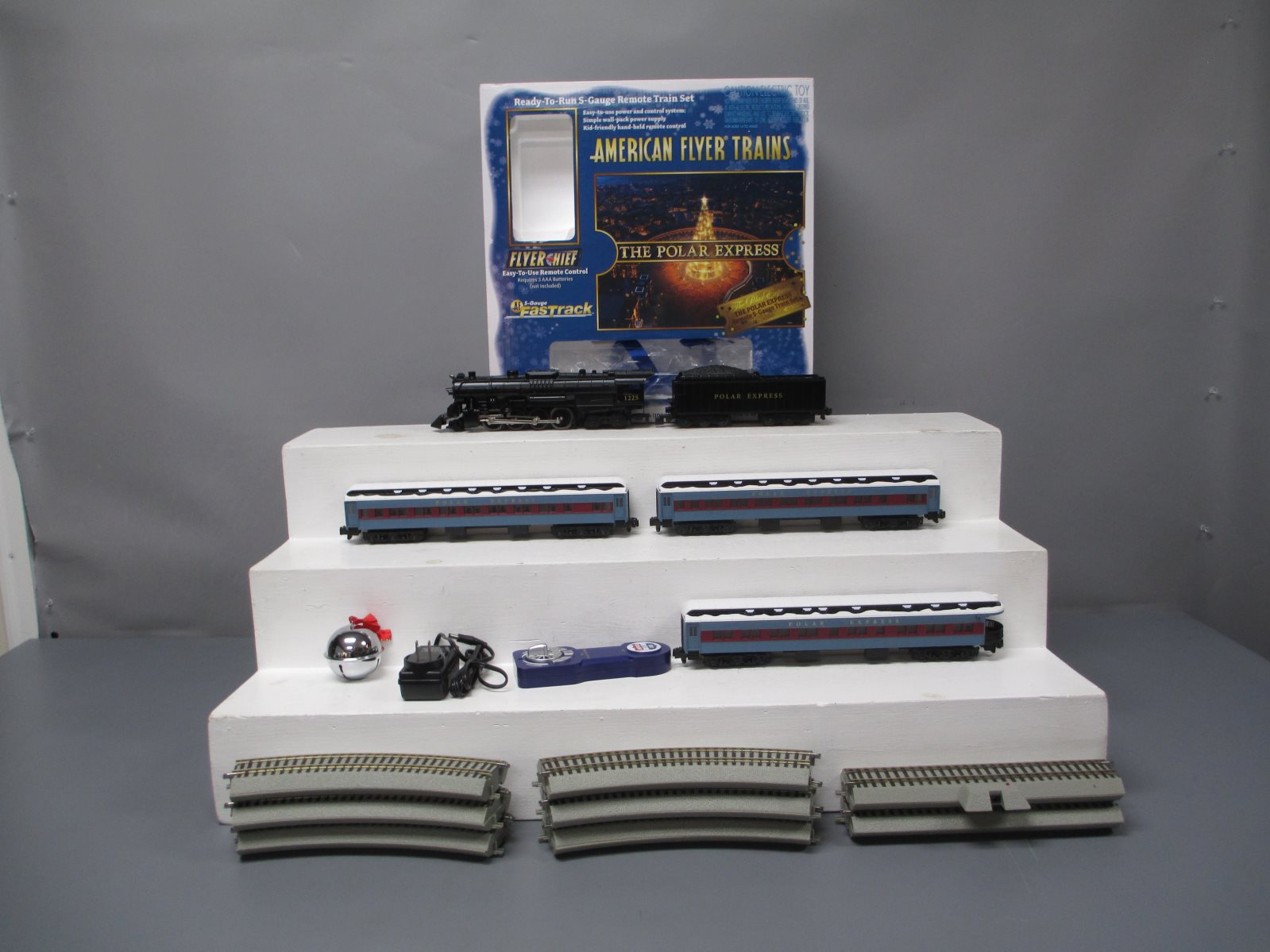 American Flyer 6-49632  S Gauge The Polar Express Train Set w LionChief Plus MT/Box