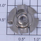American Flyer 49500-45 Lamp Socket and Bracket Assembly