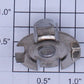 American Flyer 49500-45 Lamp Socket and Bracket Assembly