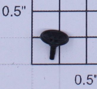 American Flyer 9700-15 S Scale Black Plastic Brake Wheel