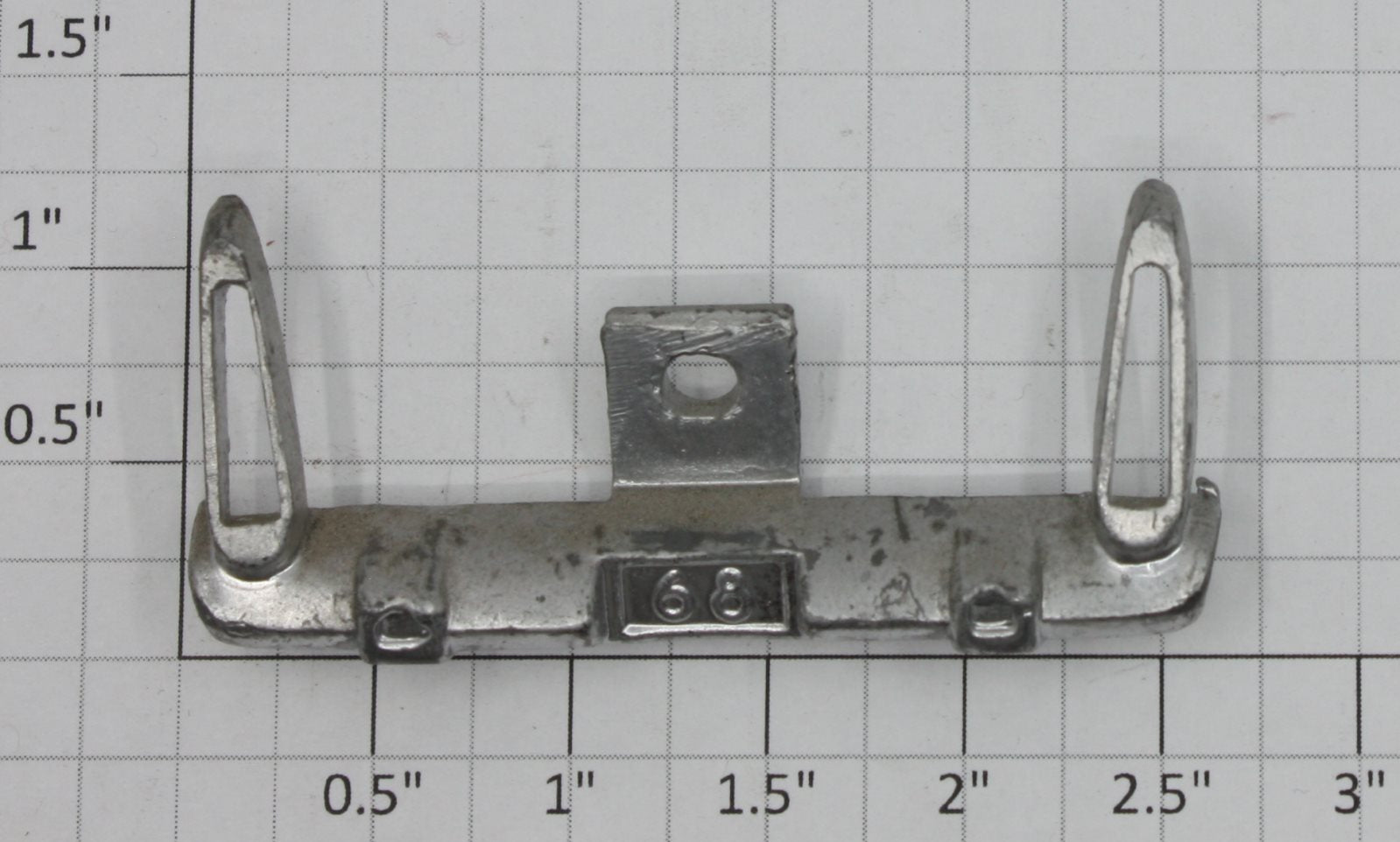 Lionel 68-54 Rear Inspection Car Bumper
