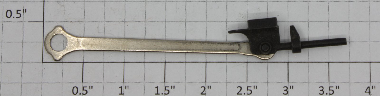 Lionel 8206-45LH Left Hand Main Rod and Crosshead with Smoke Trigger Finger
