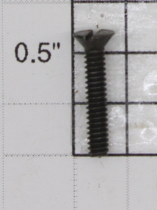 Lionel 736-30 #4-40 x 5/8" Black Slotted Flat Head Eccentric Crank Screw