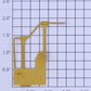 Lionel 8206-094 Yellow Santa Fe Dash-8 Right Handrail