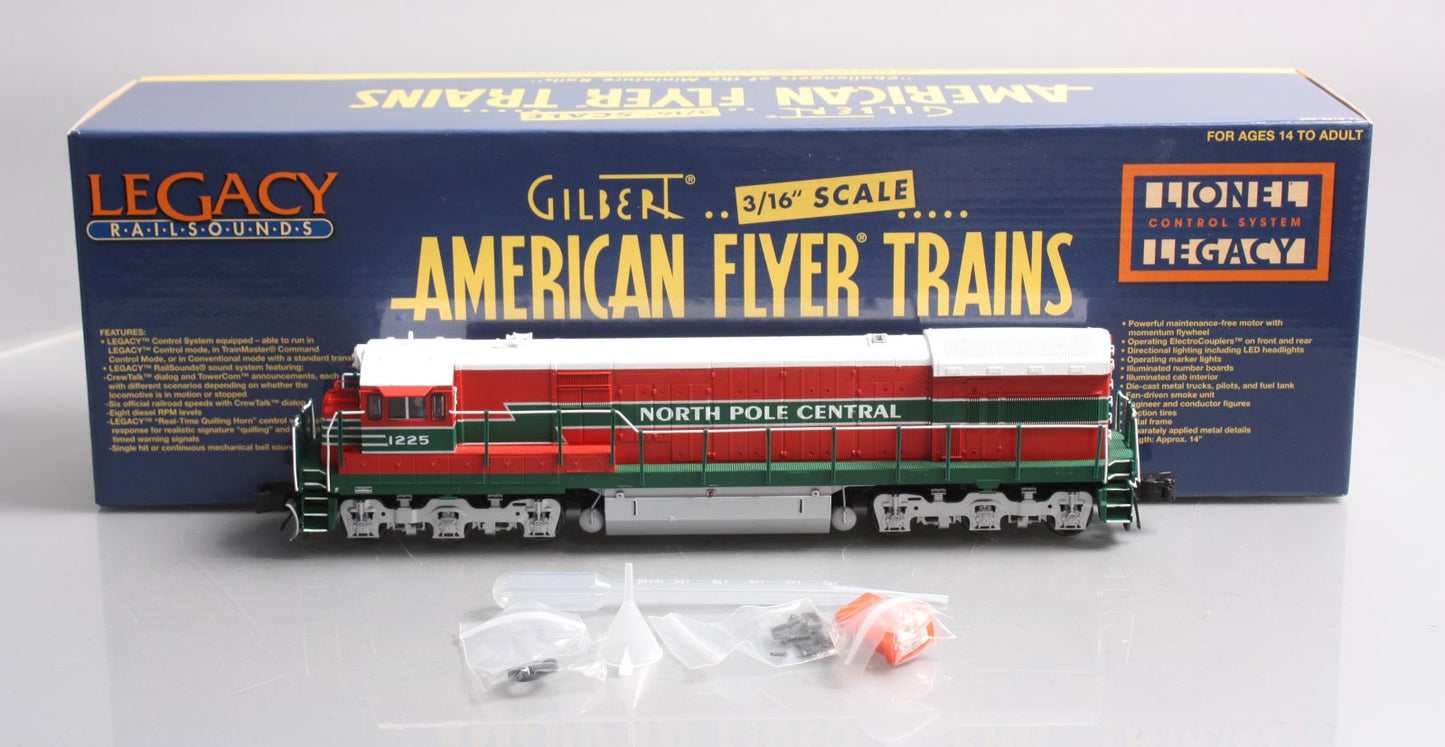 American Flyer 6-48195 S Scale Christmas U33C Diesel/Legacy