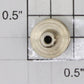 Lionel 2303-48 Nickel Pulley without Stud