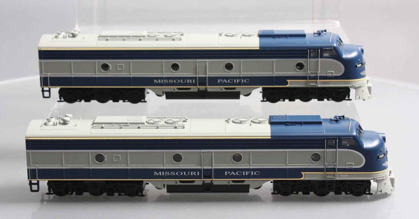American Models S Scale Missouri Pacific Diesel Locomotive Set #7018 & #7019 LN/Box