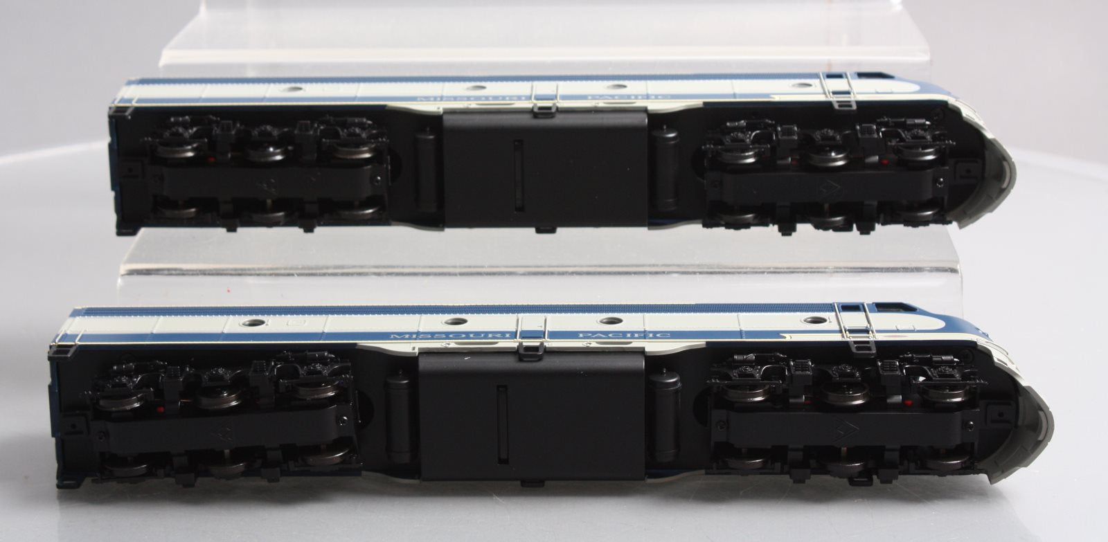 American Models S Scale Missouri Pacific Diesel Locomotive Set #7018 & #7019 LN/Box