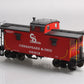 Accucraft AL93-056 1 Gauge Chesapeake & Ohio Steel Caboose in Red #90212