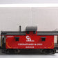 Accucraft AL93-056 1 Gauge Chesapeake & Ohio Steel Caboose in Red #90212