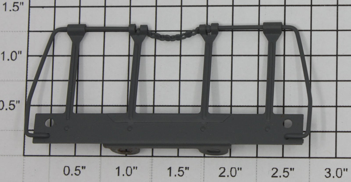 Lionel 8205-114 Dark Gray End Rail with Chain