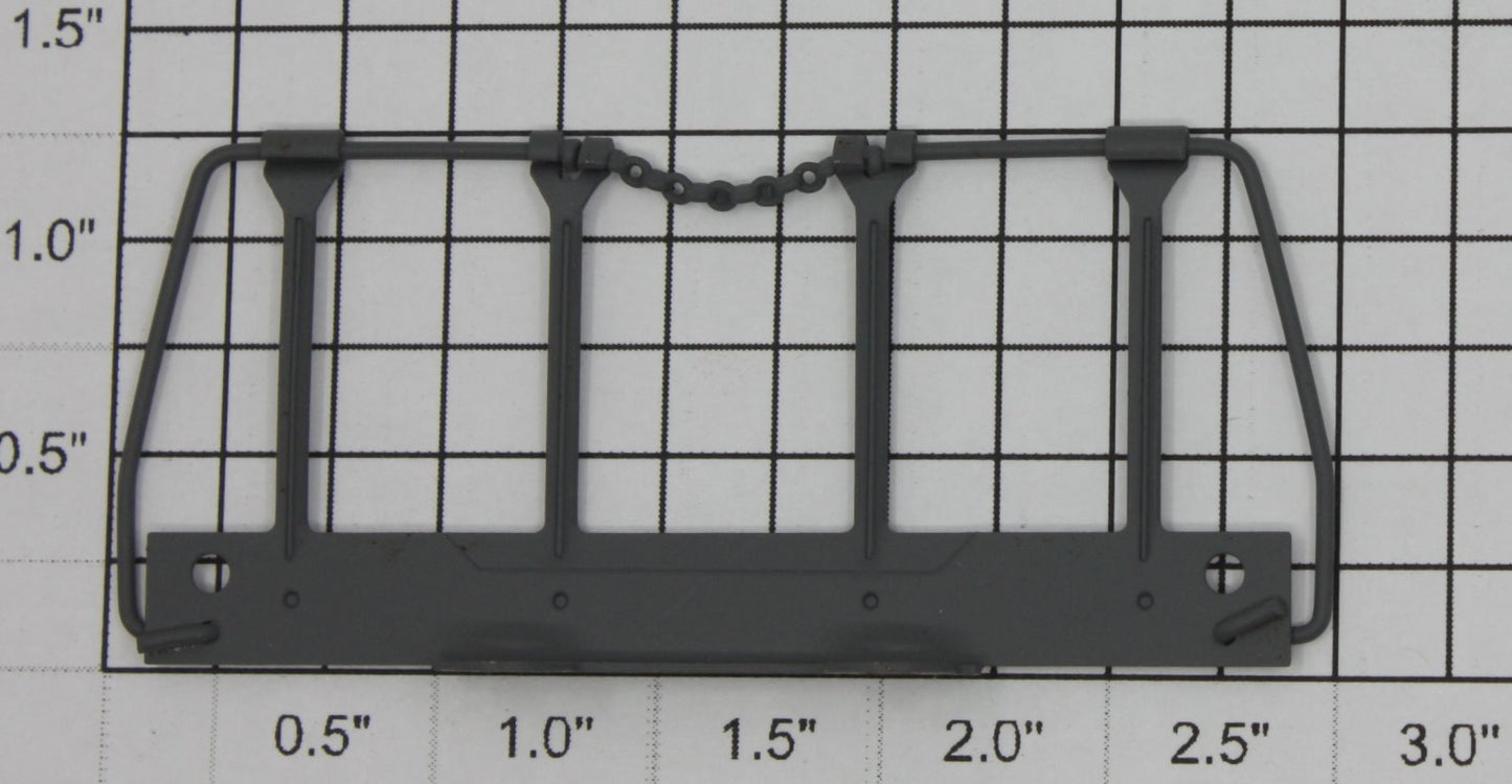 Lionel 8205-114 Dark Gray End Rail with Chain