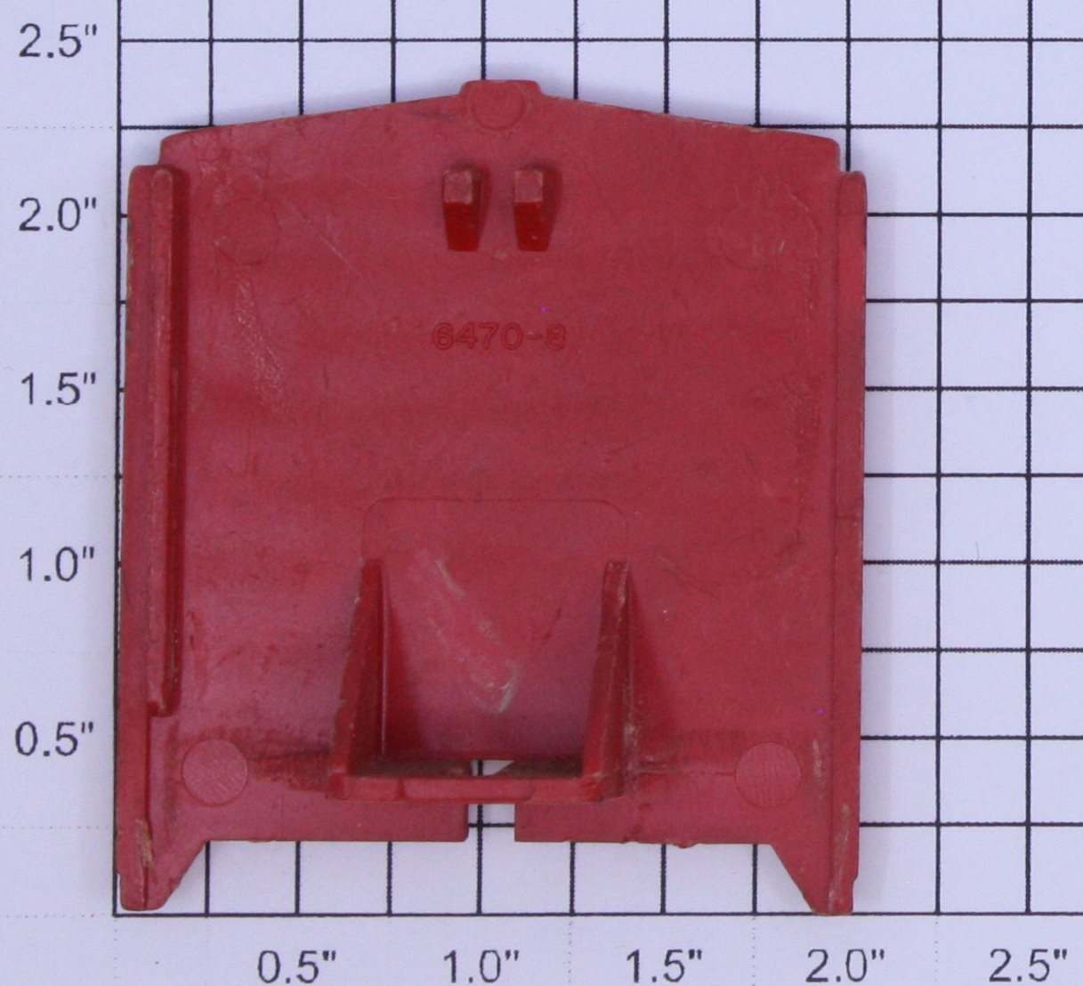 Lionel 6470-8 Red Exploding Boxcar Door without Markings