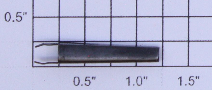 Lionel 2411-4 Blackened Metal Flatcar Stake