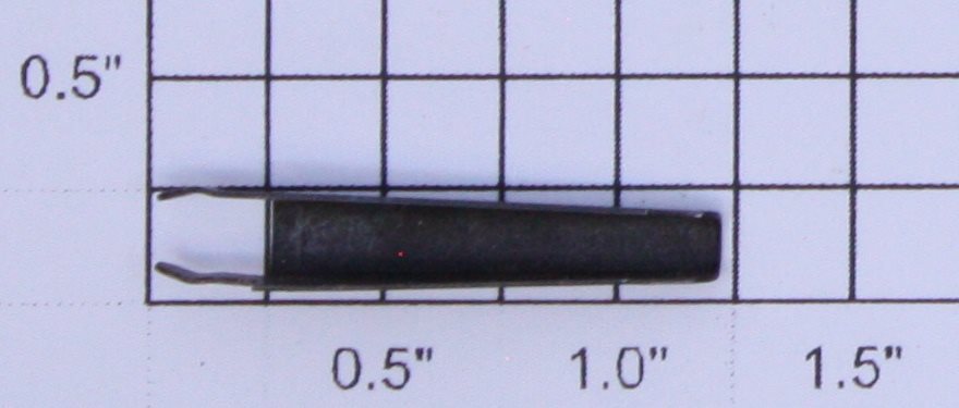 Lionel 2411-4 Blackened Metal Flatcar Stake