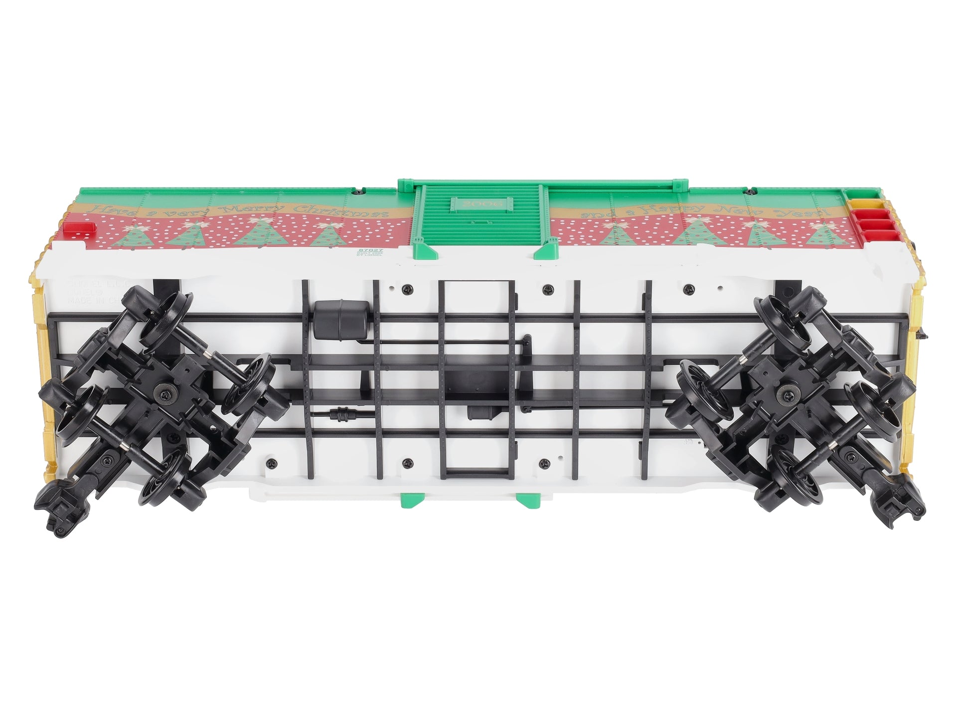 Lionel 8-87027 G Scale 2006 Christmas Boxcar