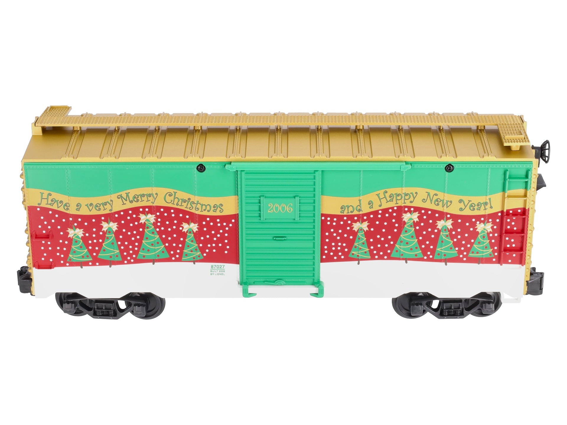 Lionel 8-87027 G Scale 2006 Christmas Boxcar