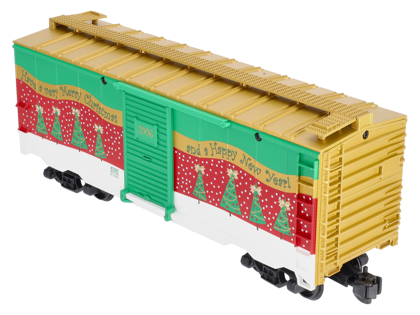 Lionel 8-87027 G Scale 2006 Christmas Boxcar