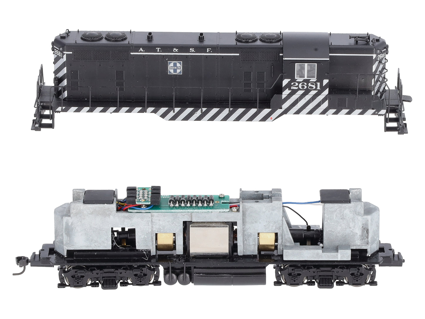 Proto 2000 23552 HO Scale ATSF GP-7 Diesel Locomotive #2681 NIB