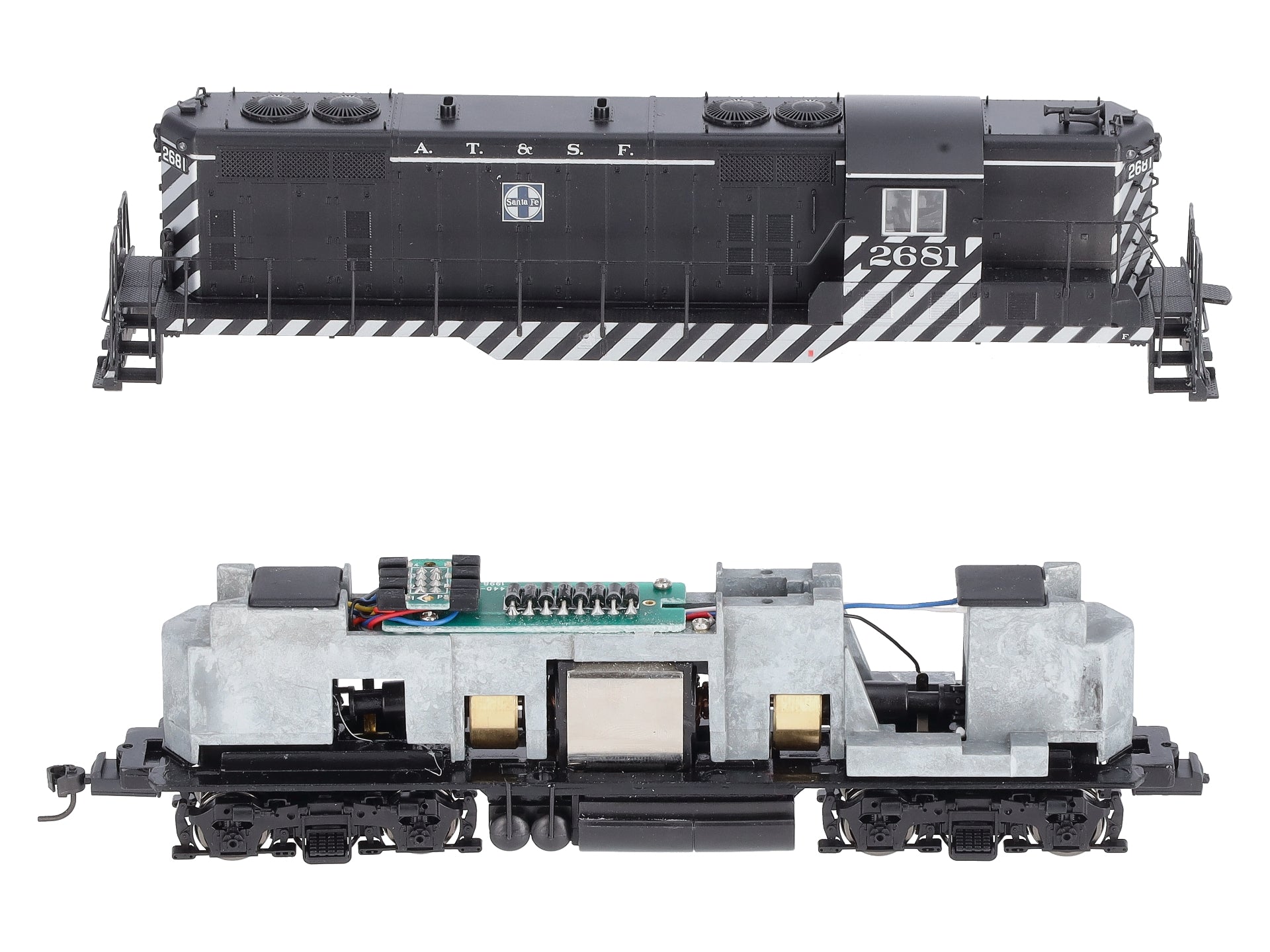 Proto 2000 23552 HO Scale ATSF GP-7 Diesel Locomotive #2681 NIB