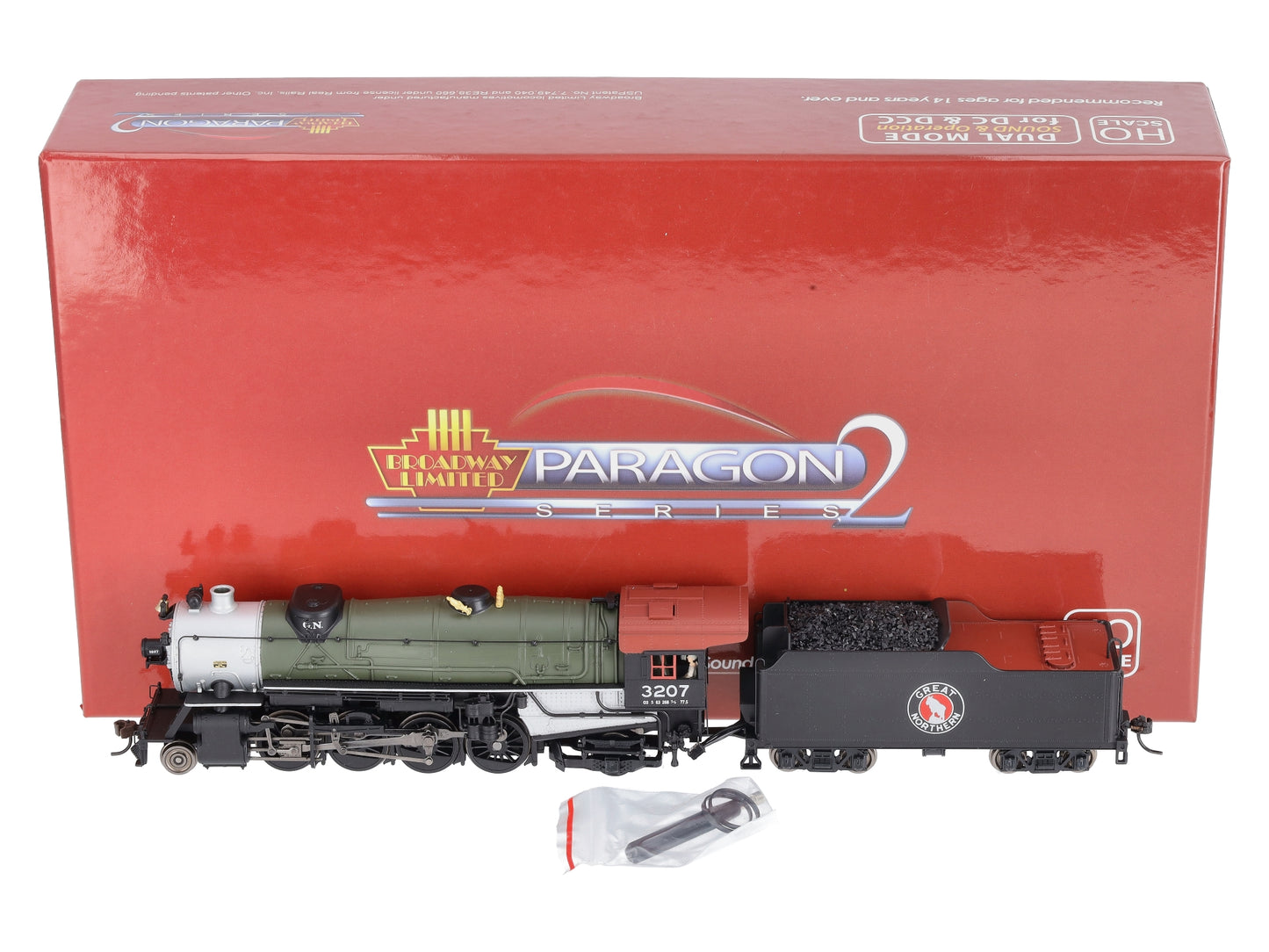 Broadway Limited 2883 HO GN  USRA Heavy 2-8-2 Mikado #3207 w/DCC/Sound