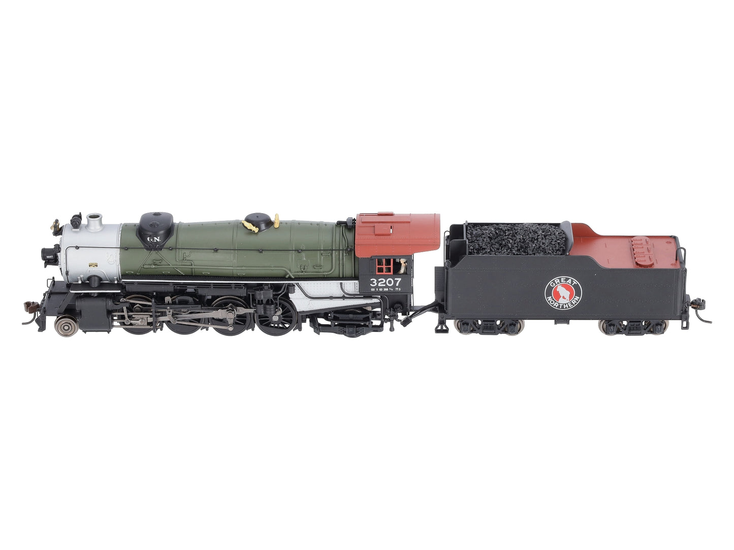 Broadway Limited 2883 HO GN  USRA Heavy 2-8-2 Mikado #3207 w/DCC/Sound